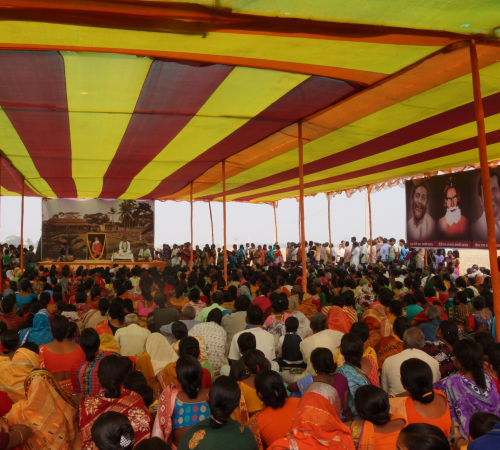 LDLM Shuddhaanandaa addressing SHG